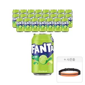 환타 멜론 350ml, 24개 + 증정 (러닝벨트, 주문시 100% 증정)