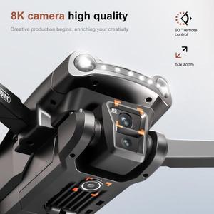 Xiaomi V198GPS Drone ESC 8K Profesional 브러시리스 레이저 장애물 회피 공중 광학 접이식 Quadcopter Mi
