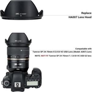 Tamron-A007 SP 24-70mm F2.8 Di VC USD 렌즈용 UV CPL ND4 베이어넷 후드 캡 Tamron HA007 대체 82mm 필터