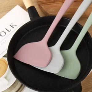 실리콘 알뜰주걱 (대) 3colors/실리콘/밥주걱/서빙/스푼/볶음/국자/뒤지개/라면/볶음용/주걱/알뜰/요리/