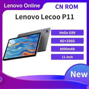 Lenovo Lecoo P11 태블릿 11인치 HD 2K 눈 보호 화면 4g LTE WiFi 높은 새로 고침 90Hz 8G 256g 회색 얼굴