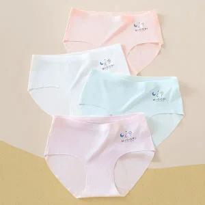 달토끼 심리스 여아 쿨 삼각팬티 4장세트 205871