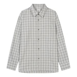 [지이크] 빅포켓 체크 셔츠 그레이 (PHBAH5019)