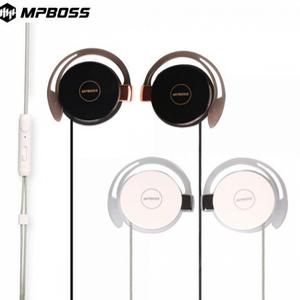 엠피보스 귀걸이형이어폰 MS-CLO11 젠하이져이어폰 풍부한사운드 통화 음악 볼륨조절 소니이어폰 파나소닉