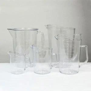 계량눈금 WRHZZOGI 투명 PC 계량컵 11.7x16cm 용량 1리터