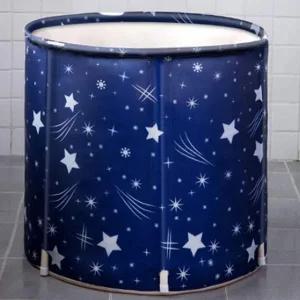 [골드스마일]접이식욕조 이동식 반신 간이 욕조 사우나 목욕통