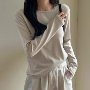 [시크폭스] 모달 스판 랍빠 티셔츠_53TS693