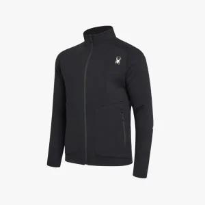 [롯데백화점]스파이더 공용 트레이닝 스탠드 넥 세트 집업 SPHFCNFT202UBLK