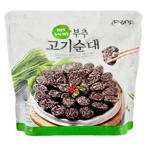 코스트코 려강 부추고기순대 1.5kg (500g X 3개) 대용량 아이스박스 포장