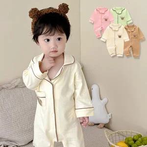 [엠케이]스윗베어 홈웨어 긴팔 우주복파자마 205935