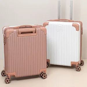 투톤 여행 기내용 캐리어 18인치 기내캐리어 기내용캐리어 미니캐리어