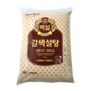 씨제이 갈색설탕 3KG