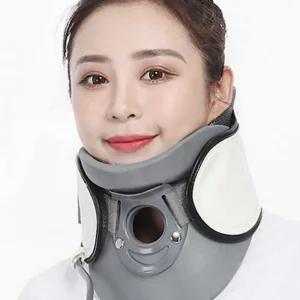 목견인기 거북목 교정기 목보호대 일자목 목디스크 견인 치료기 목받침