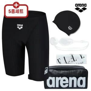 아레나 남자 실내수영복 5종 4종 세트 4부 사각 A5BM1PM11 수경 수모 가방 수경케이스