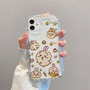 핸드폰케이스 귀여운 치이카와 케이스 갤럭시 A56 A55 5G A15 A54 A16 A35 A14 A26 A36 S25 S24 울트라 S22 S21 플러스 S23 FE 소프트 물결 모양 커버