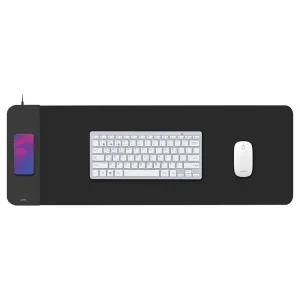 15W 고속 무선 충전 데스크 매트 마우스 키보드 장패드 MP-56