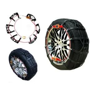 스노우체인) 국내제조 2단 조절식 오토체인 15호 타이어용품 스노우체인 오토체인 자동조임체인