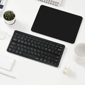 아이노트 XK805B 가로 접이식 블루투스 키보드