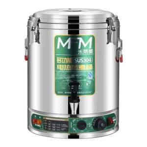 장국통 전기 물 끓이기 업소용 대용량 온수통 육수통 30L- 수도꼭지없음(타이머+버클)