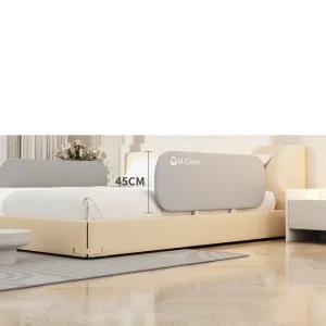 침대 안전 펜스 노인 환자 낙상방지 침대난간 지지대 안전바(분홍색) - 길이 80cm