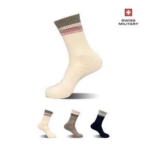 스위스밀리터리 남성용 장목 등산 양말 6족 SM-N02