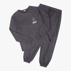 [애니바디](광주신세계)공용 피치기모 9부 라운지 세트_모던 스누피 ANLA25W94