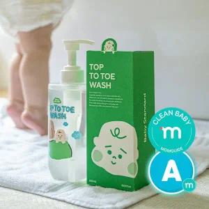 [베이비스탠다드] 탑투토워시 500ml 아기 약산성 올인원 바디워시 바스앤샴푸