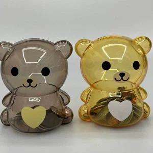 [브이와이][VCMPXFTK]저금통 소형 동전통 투명돼지저금통 돼지저금통