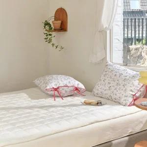 마들렌 알러지케어 밍크극세사 다운필 차렵이불패드세트 K