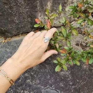 장수 행운 합격 잉어반지 액세서리 은도금 부자 부적 빈티지 악세리 패션소품 출세 사이즈조절 성공