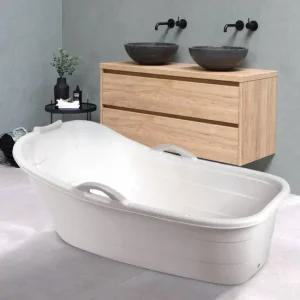 특대형 이동식 욕조 성인용 간이욕조 대형 이동형 간이형 반신욕 웨이버 WB