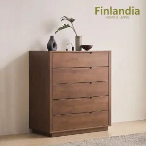 스타일 원목 1000 와이드 5단 서랍장 수납장