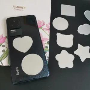 핸드폰 미니 스티커 거울 아크릴 악세사리 미러 예쁜 폰꾸 접착 붙이는