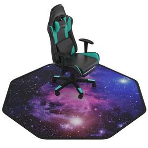 사무용 의자 바닥 매트 - 하드우드 바닥용 책상 및 게임용 보호대, 미끄럼 방지, 간편한 청소 세탁기 사용 가능(47