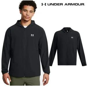 [롯데백화점]언더아머 남성 UA 바이브 우븐 윈드브레이커 바람막이 방풍자켓 1386555-001