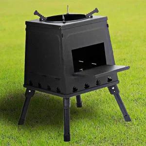 [셀러에이드]화목난로 가정용화목난로 야외화목난로 캠핑난로