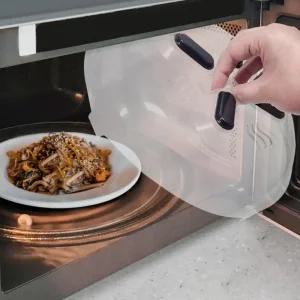 트라움몰 자석 전자레인지 덮개 뚜껑 계란찜 스팀 푸드커버 음식덮개 커버