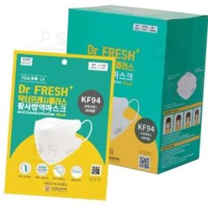 닥터프레시플러스 새부리형 마스크 KF94 중형 흰색 개별 / 대형공용 - 갑 (30개입)