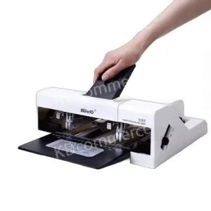 대형 호치케스 힘 절약 제본 바인더 중철 50장 교재