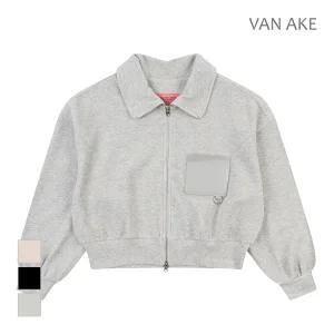 [반에이크] 가죽배색 집업 점퍼_VB3YJPU291Z