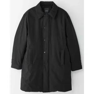 [하프클럽/에스티코]화섬 덕 다운 패딩 코트 블랙 (BASIC) SCTVD04NSB