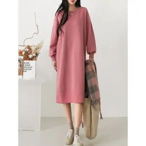 [시크루즈]니앨 기모 윈터 베이직 데일리 원피스 BDOP093_P407920151