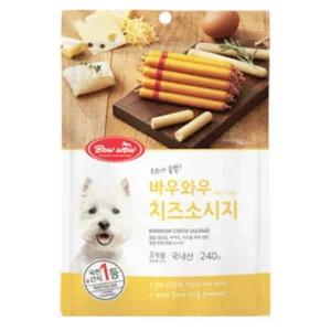 [콩심팥심]강아지 소프트 치즈 소시지 14개입 1P 영양 훈련 간식
