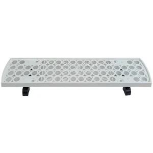 플라워 화분정리대 이동식 1단 화분 받침대 진열대 인테리어 선반