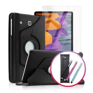 (무료배송) 갤럭시탭A 8.0 2017 회전 케이스+강화유리+펜슬 세트