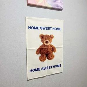 홈스위트홈 페브릭 포스터 homesweethome 현수막 원단