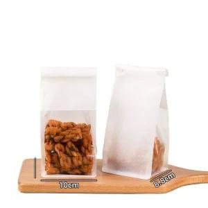 베이커리 크로와상 투명 홈베이킹 비닐봉지 커버 빵봉투 두꺼운 비닐포장지 가방 쿠키 파우치