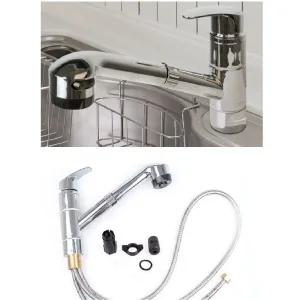 원룸 싱크대 수전교체 원홀수도꼭지세트 부엌호스 오래쓰는 씽크호수