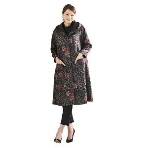 [NS홈쇼핑](쇼)퀸무드레오파드후드롱재킷[35527399]