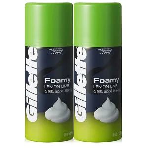 질레트 포오미 쉐이빙폼 175g 2개